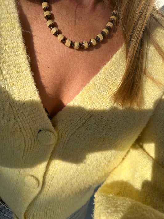 Collier Double Moka