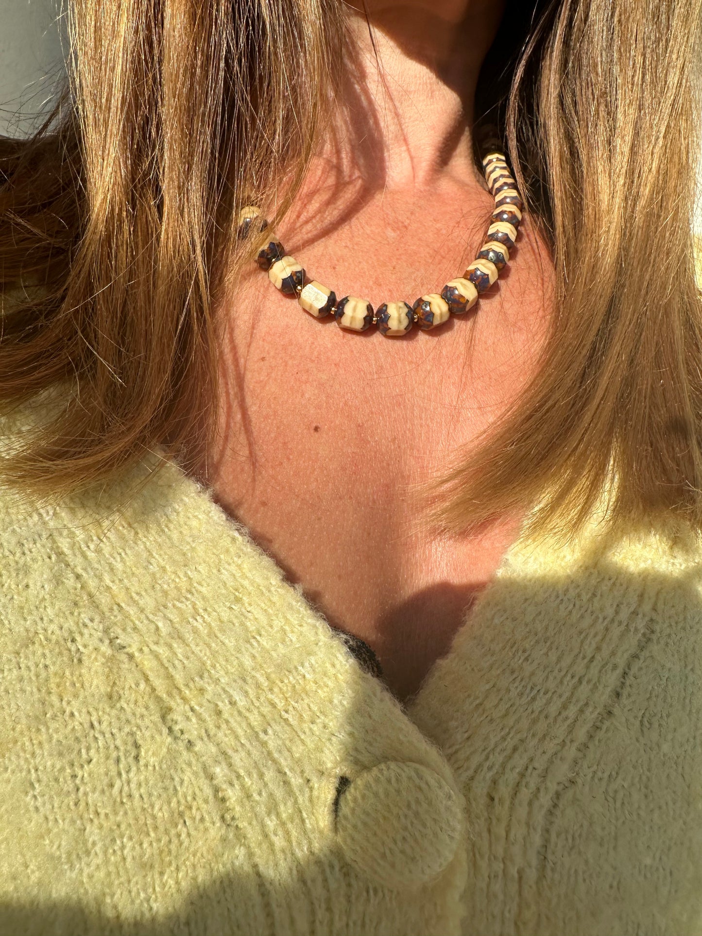 Collier Double Moka